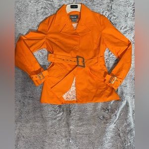 RAVE Notched Lapel Belted Utility COAT